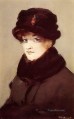 Woman in furs Eduard Manet